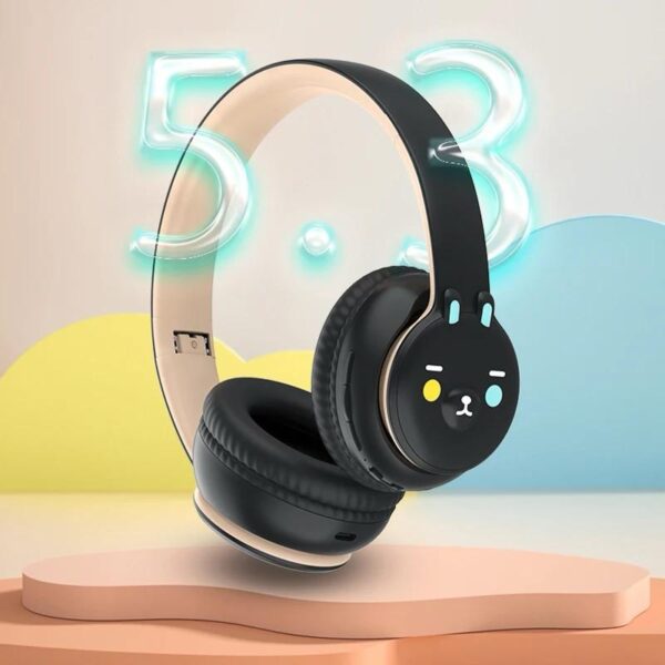 daq41 DOQAUS DU1 Cartoon Bluetooth Wireless Headphones For Kids